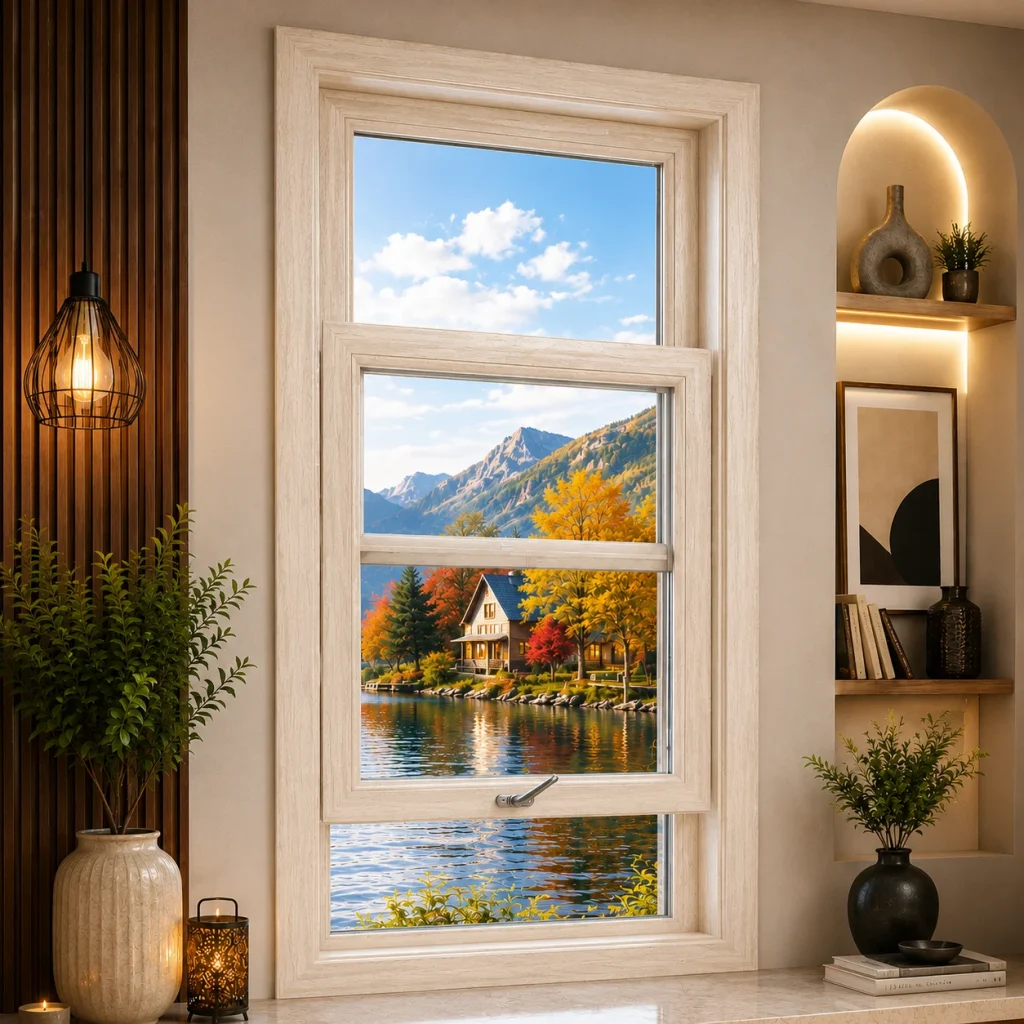 uPVC Vertical Sliding Windows